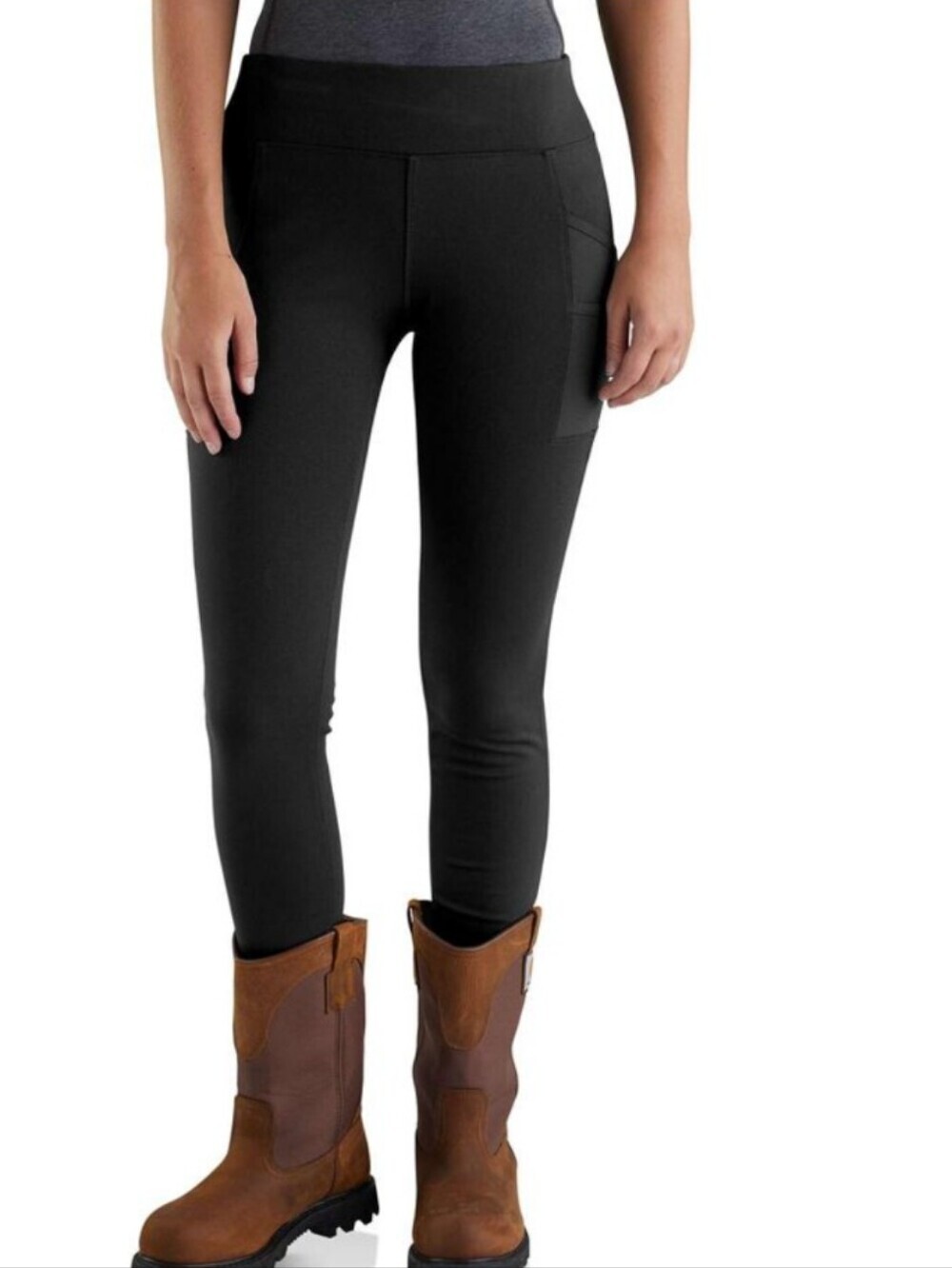 Carhartt Black Force Fitted Utility Leggings 103609 Size 2X EUC